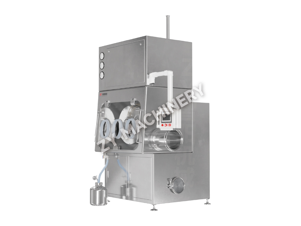 BGB HR&D High-Containment, hoog-efficiënte coatingmachine