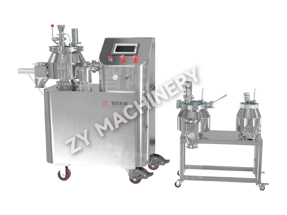 GHL R&D verwisselbare laboratoriummachine voor natte granulatie