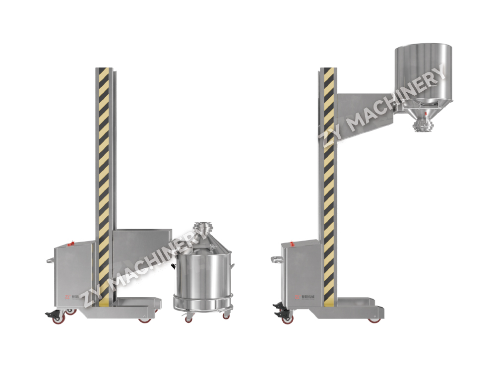 NTY Mobiele hijsvoermachine